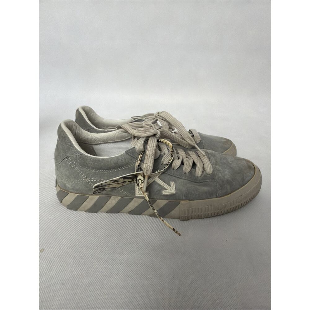 Off white vulcanized sneaker Gray size 42 - Picture 5 of 14